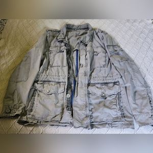 G.H. Bass & Co Military Style Jacket Size Large